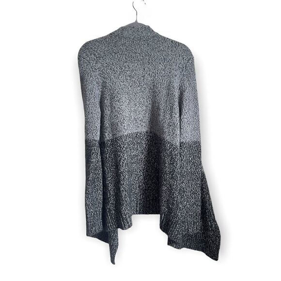 RD Style Stitch Fix Gray Colorblock Drape Open Cardigan Small - Picture 2 of 8